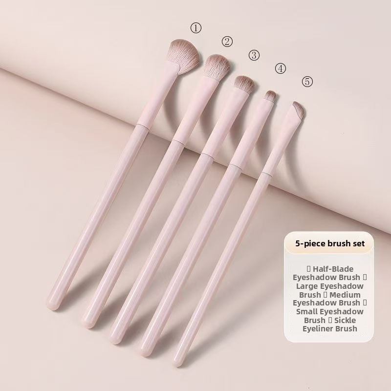 13-Piece Portable Makeup Brush Set Soft Artificial Fiber Bristles with Bag for Eyeshadow Blush Foundation