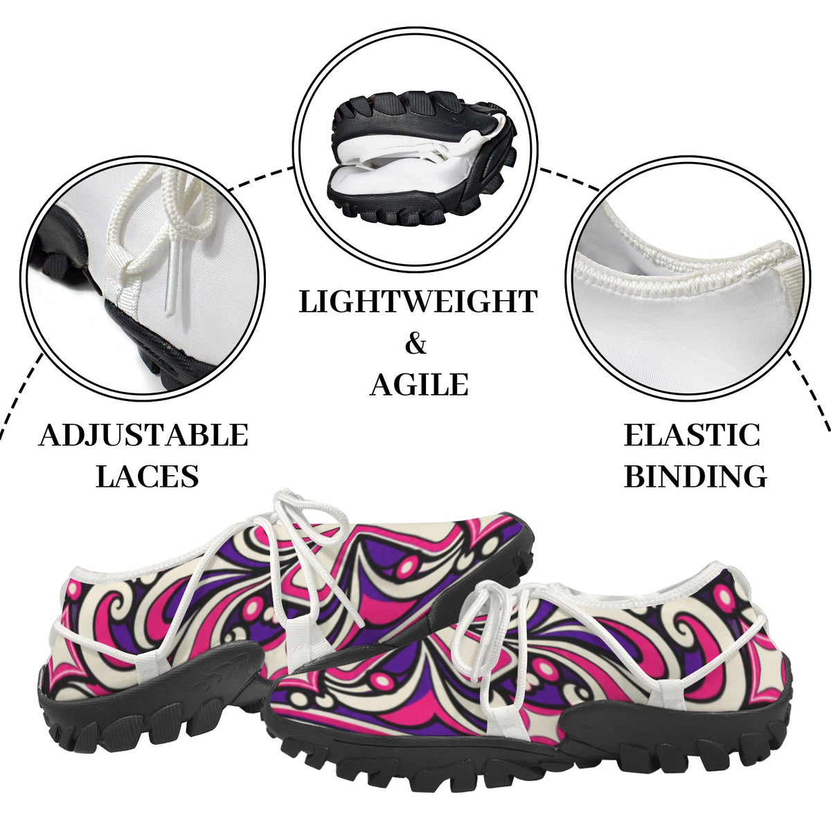 Beauty Slayer™ Royal Ankh Baroque Women's Fitness Sneakers