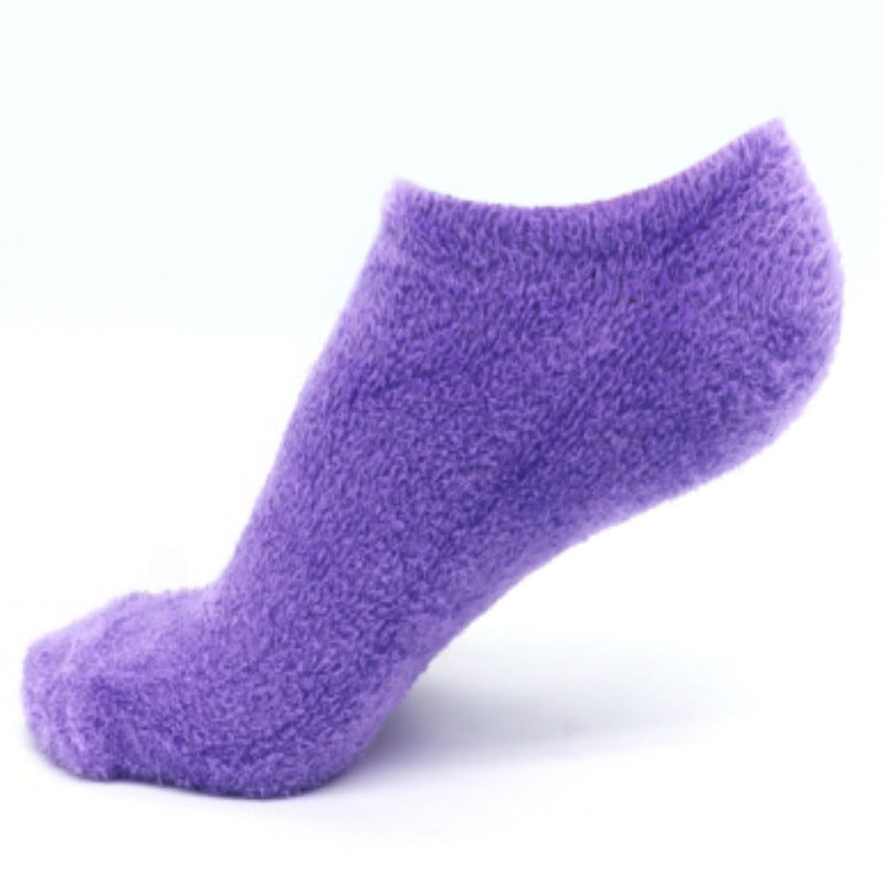 Nylon Gel Moisturizing Anti-Crack Heel Socks for Home Foot Care