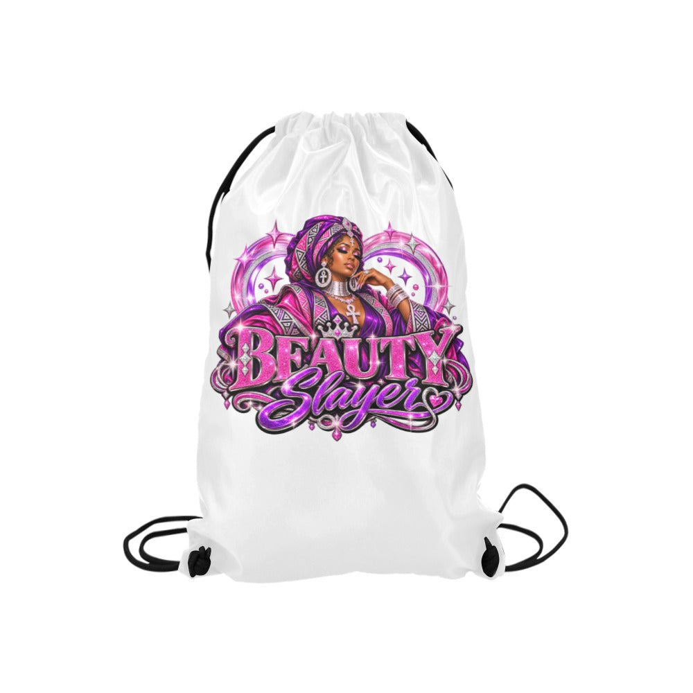 Beauty Slayer Signature Drawstring Bag