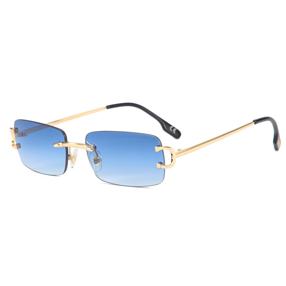 Square Frameless Sunglasses