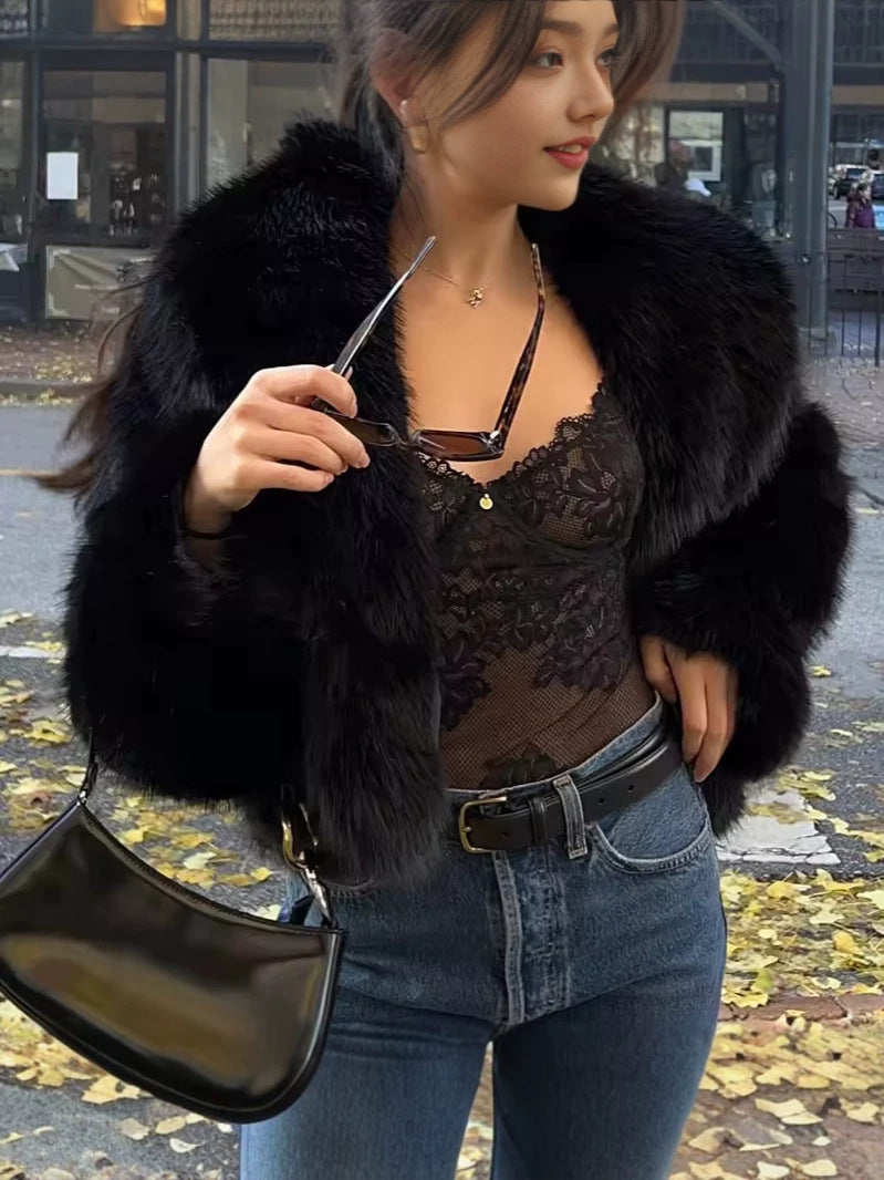 Women's Short Fur Coat