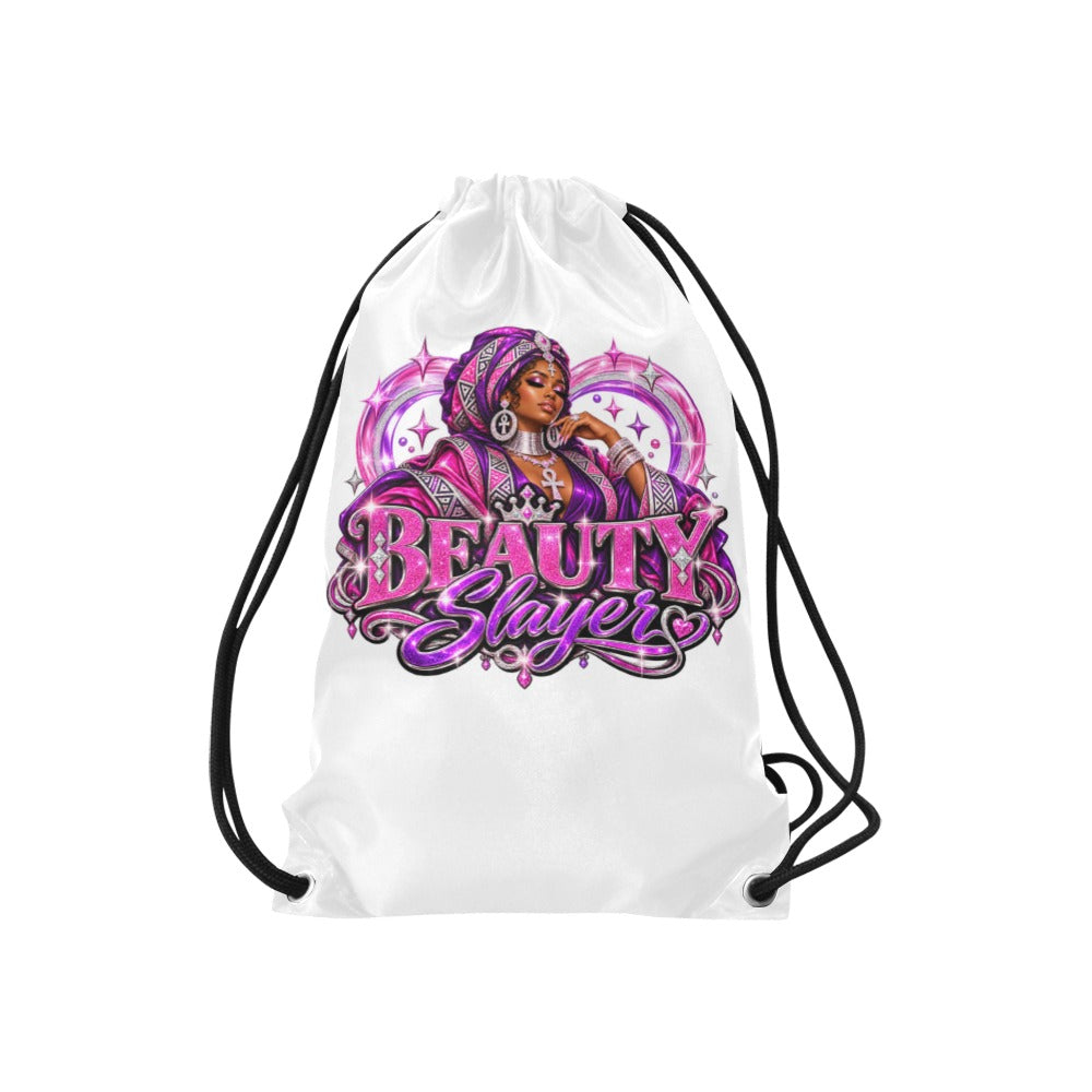 Beauty Slayer Signature Drawstring Bag