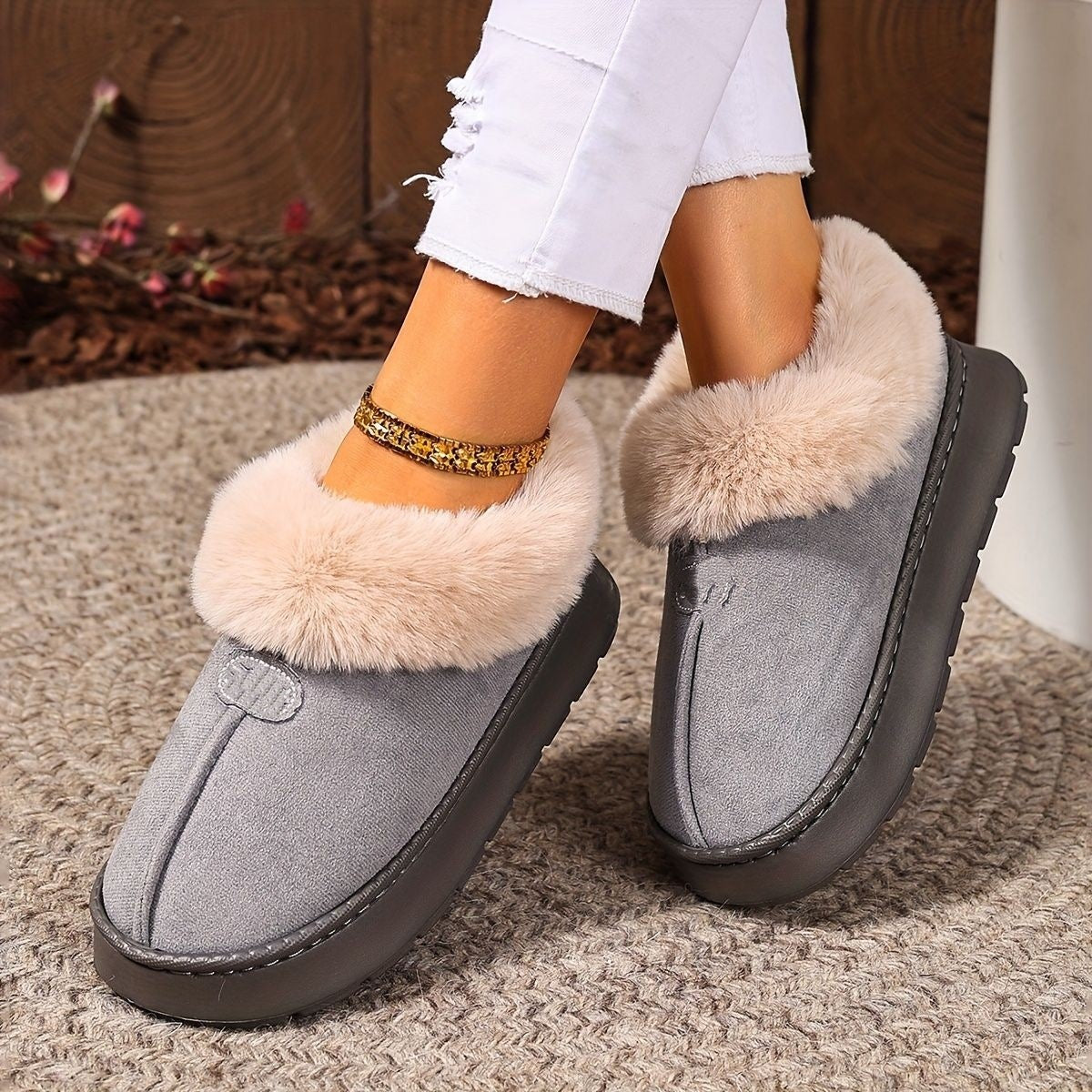Home cotton slippers