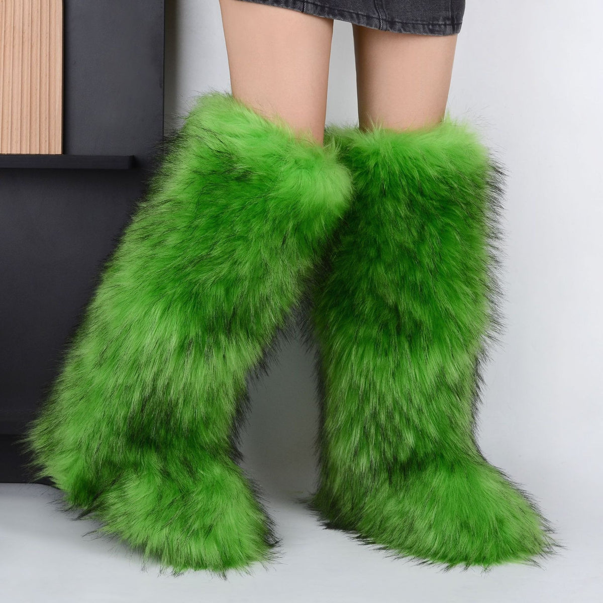 Women Faux Fur Winter Boots