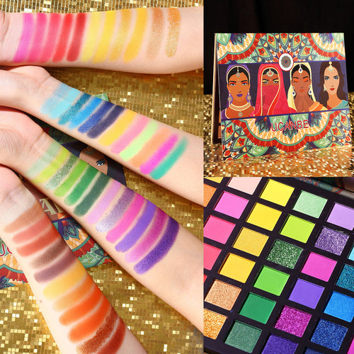 48-color soft-gloss matte eyeshadow palette