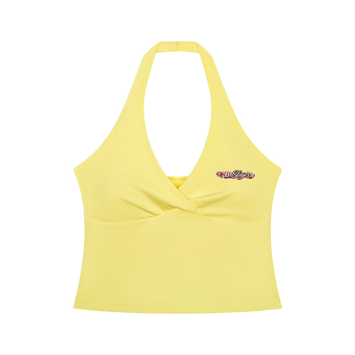 Women’s Ruched Halter Yoga Tank Top