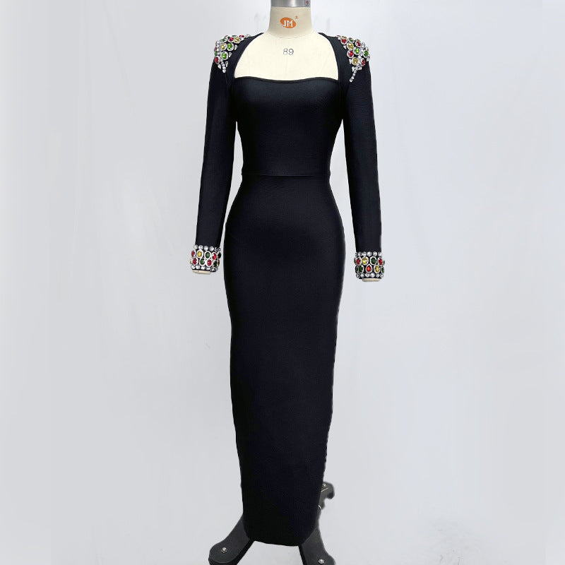 Bandage dress evening gown