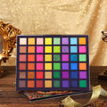 48-color soft-gloss matte eyeshadow palette