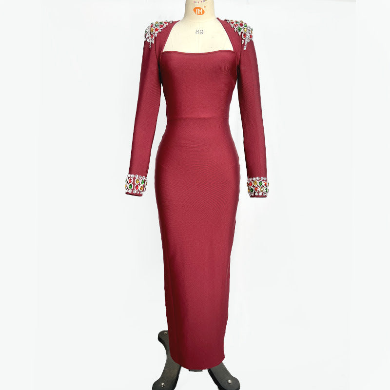 Bandage dress evening gown