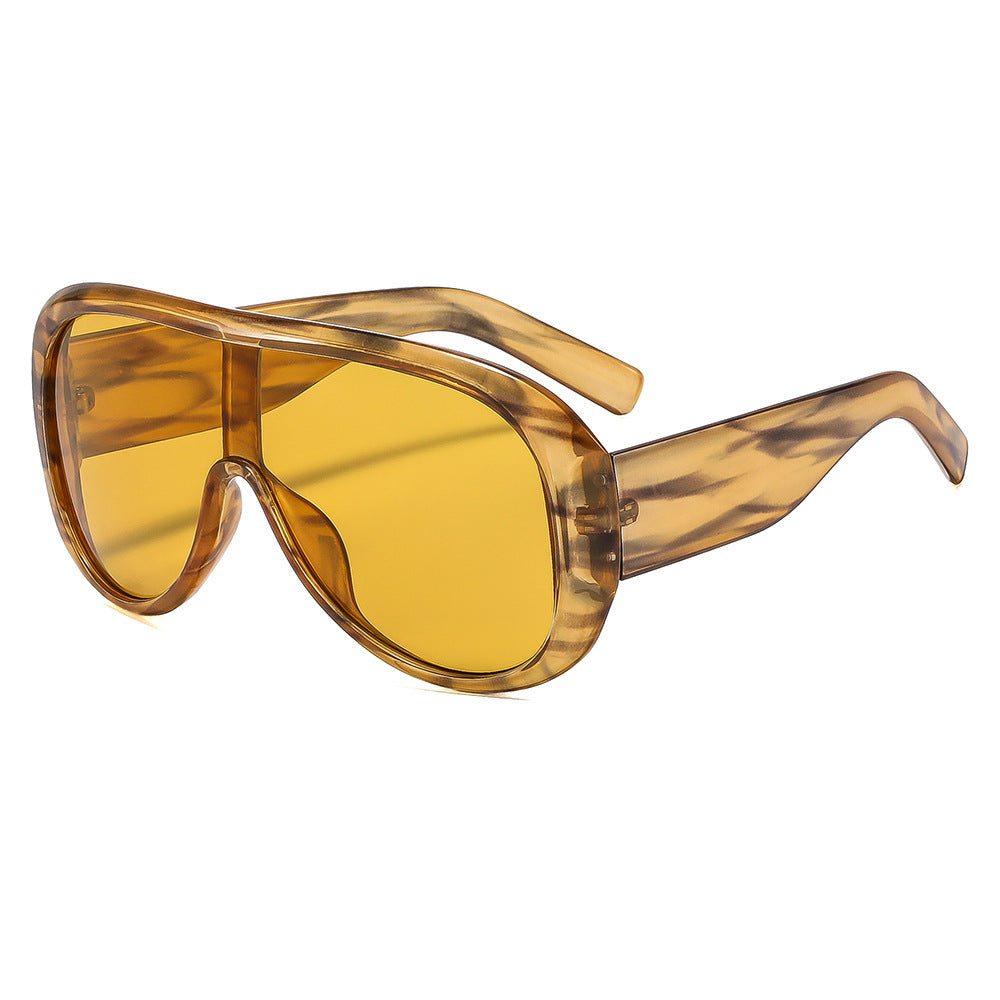 Large Frame Pilot Sunglasses