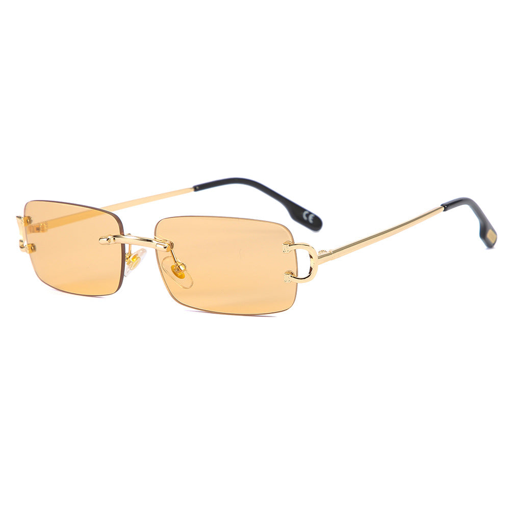 Square Frameless Sunglasses
