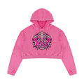 Women’s Mineral Washed Crop Hoodie
