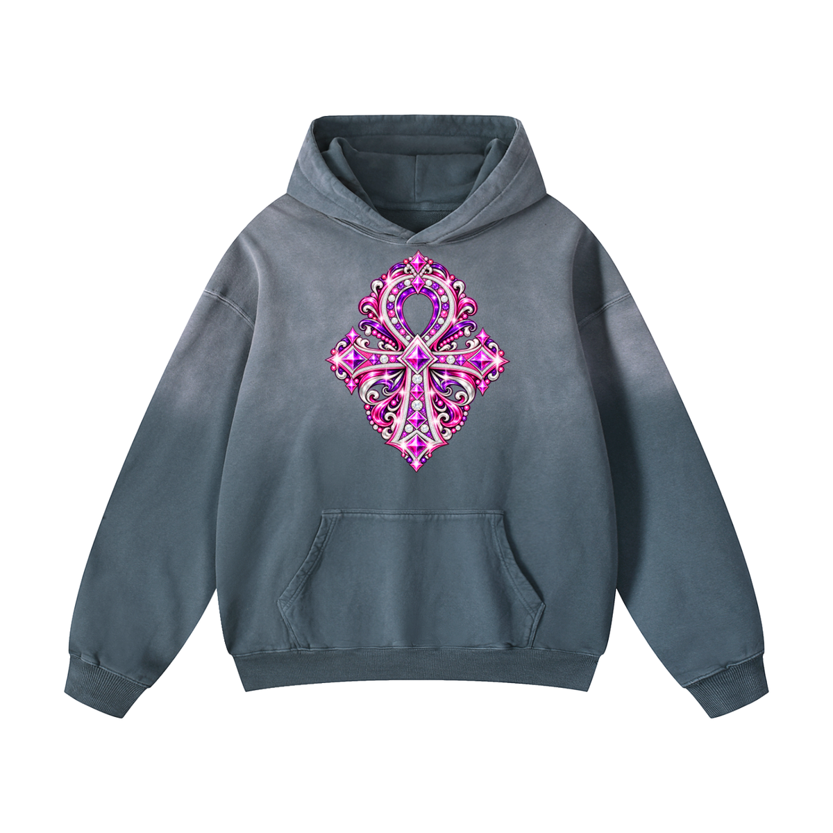 Beauty Slayer Sunfade Oversized Hoodie
