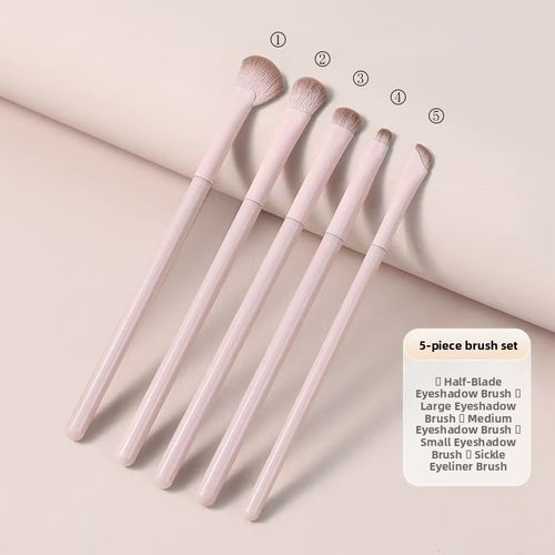 13-Piece Portable Makeup Brush Set Soft Artificial Fiber Bristles with Bag for Eyeshadow Blush Foundation