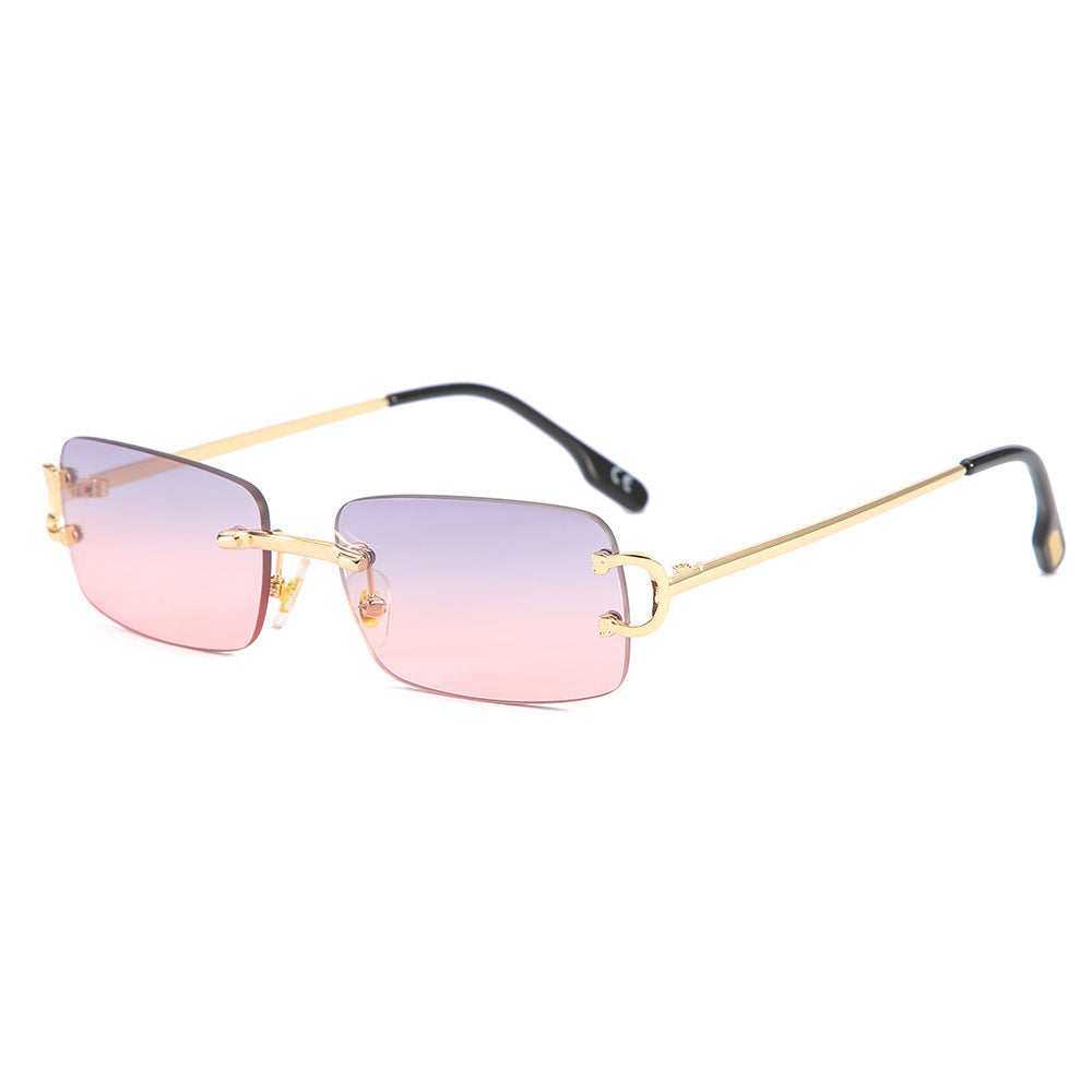 Square Frameless Sunglasses