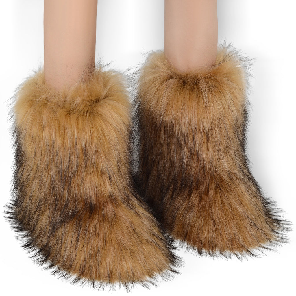 Women's Fur Lined Winter Snow Boots