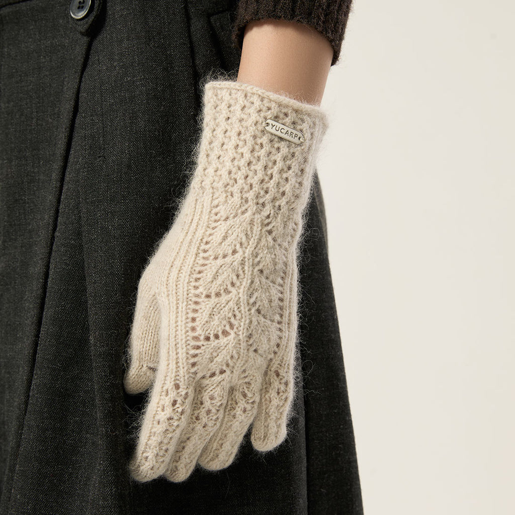 Women's Touchscreen Wool Gloves
