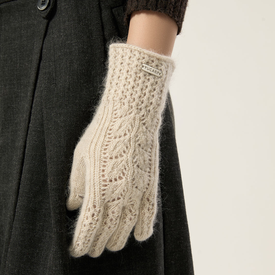 Women's Touchscreen Wool Gloves