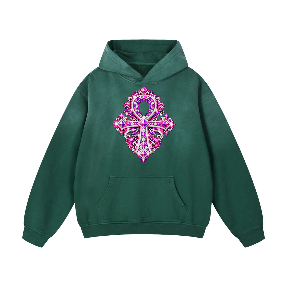 Beauty Slayer Sunfade Oversized Hoodie