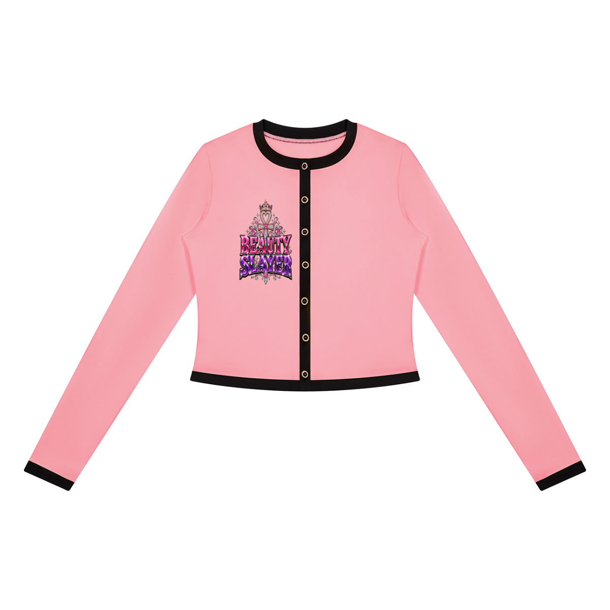 Beauty slayer Color Block Yoga Sports Jacket