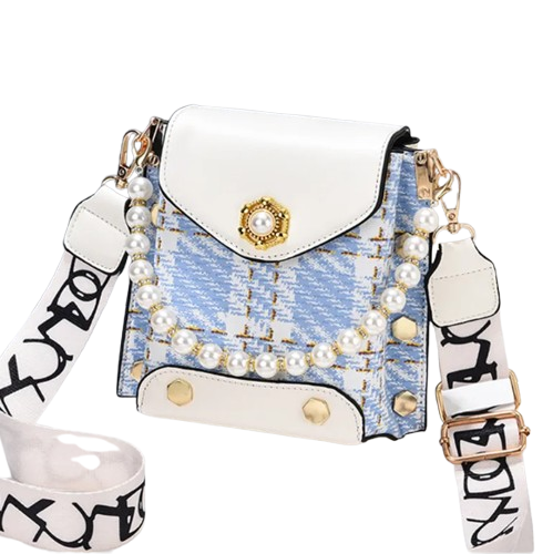 Elegant Pearl Chain Crossbody Bag ? Cute Princess-Inspired Phone Purse for Women
