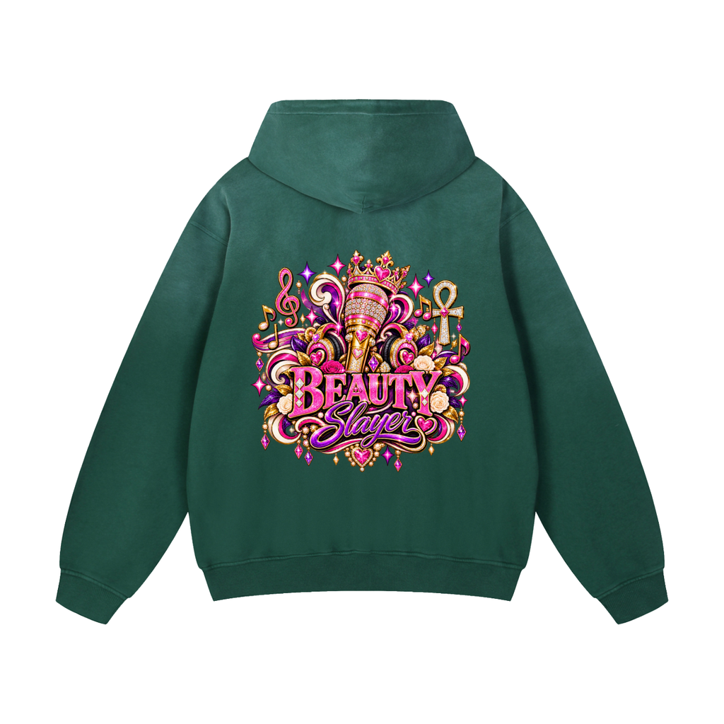 Beauty Slayer Sunfade Oversized Hoodie
