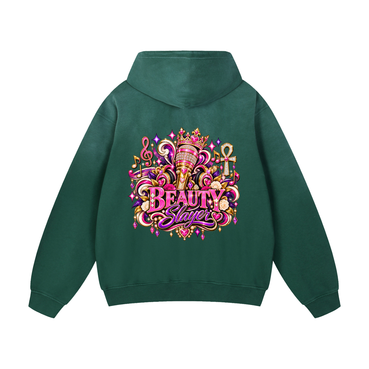 Beauty Slayer Sunfade Oversized Hoodie