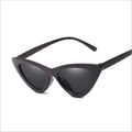 Vintage triangle cat-eye sunglasses female sunglasses