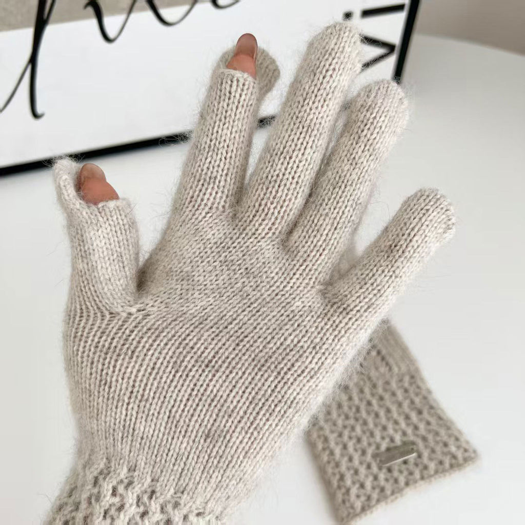 Women's Touchscreen Wool Gloves