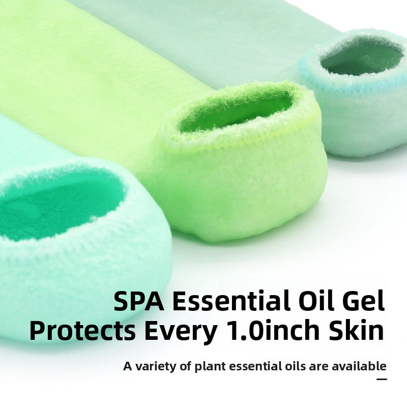 Nylon Gel Moisturizing Anti-Crack Heel Socks for Home Foot Care