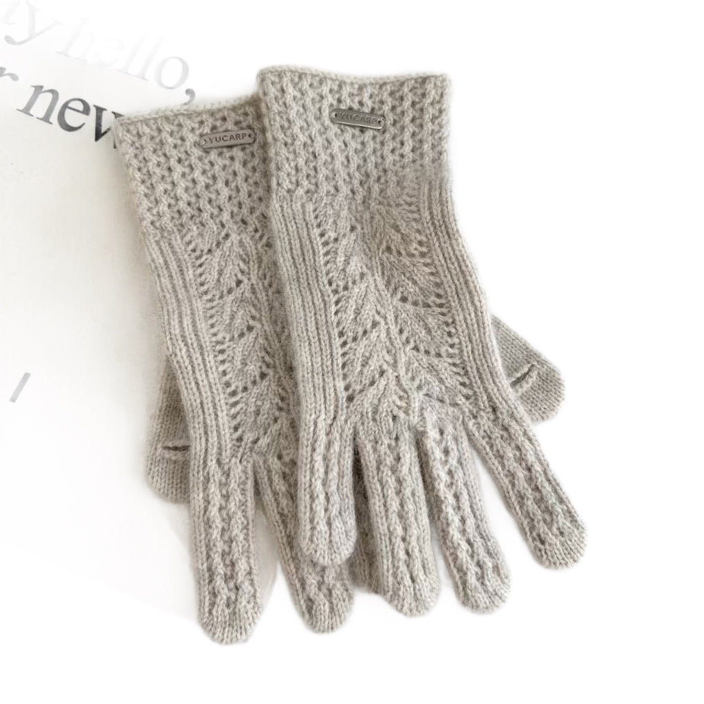 Women's Touchscreen Wool Gloves