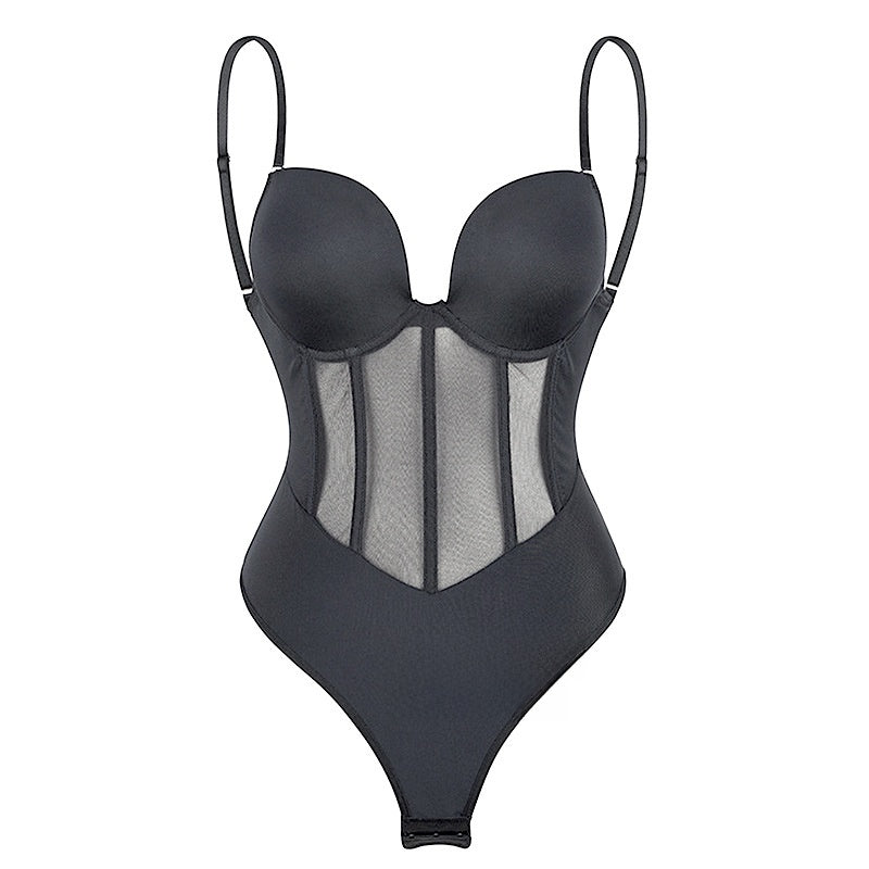Womens Shapewear Bodysuit Tummy Control Corset