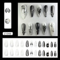 Black Cat Eye Press On Nails