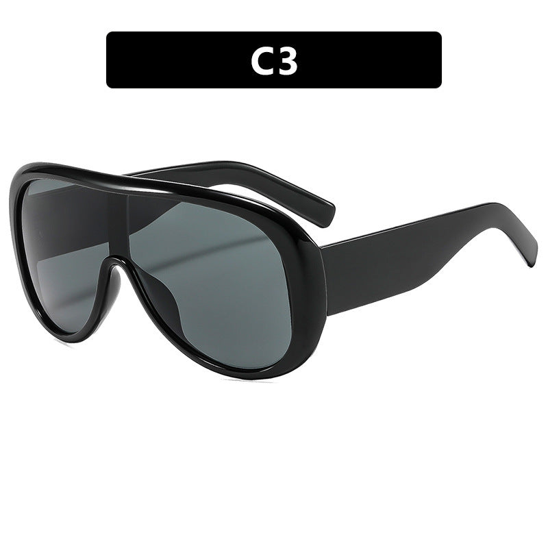 Large Frame Pilot Sunglasses