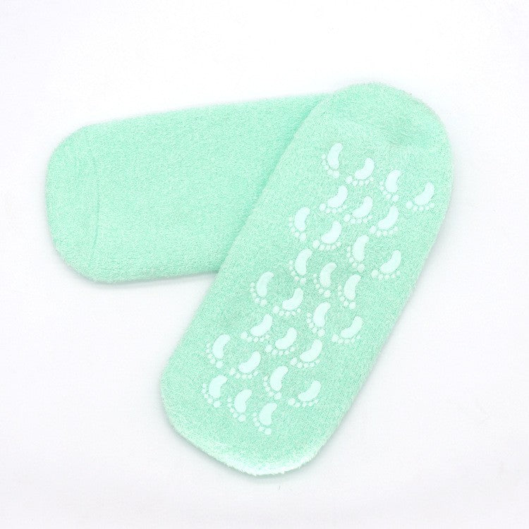Nylon Gel Moisturizing Anti-Crack Heel Socks for Home Foot Care