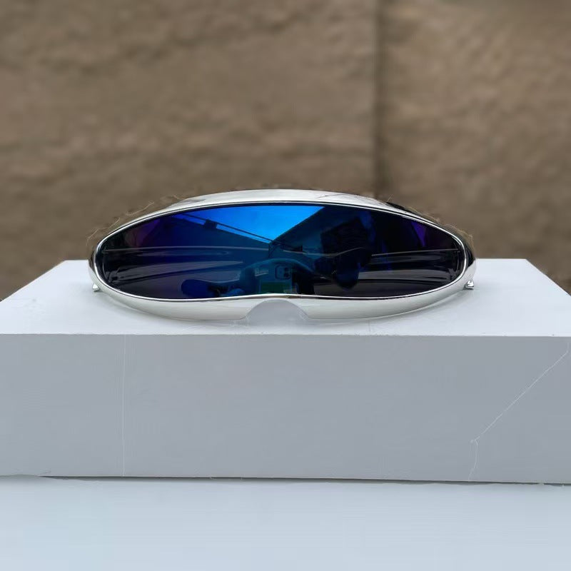 Unisex Polarized UV400 One-Piece Shield Lens Sunglasses