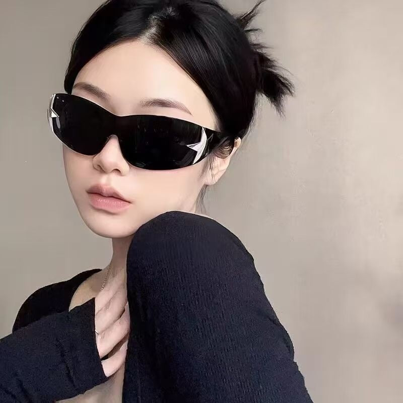 Frameless Five-Corner Star Sunglasses