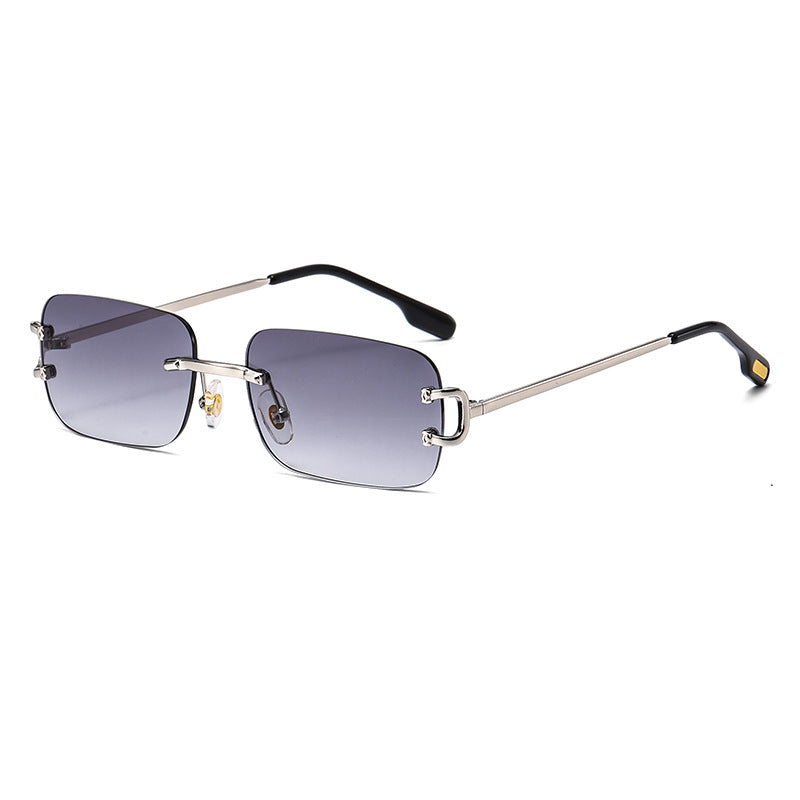 Square Frameless Sunglasses