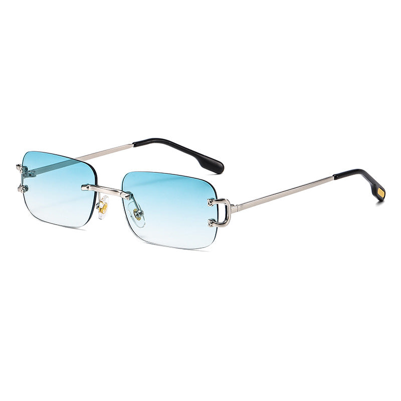 Square Frameless Sunglasses