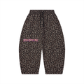 Beauty slayer Unisex Leopard Barrel Leg Sweatpants