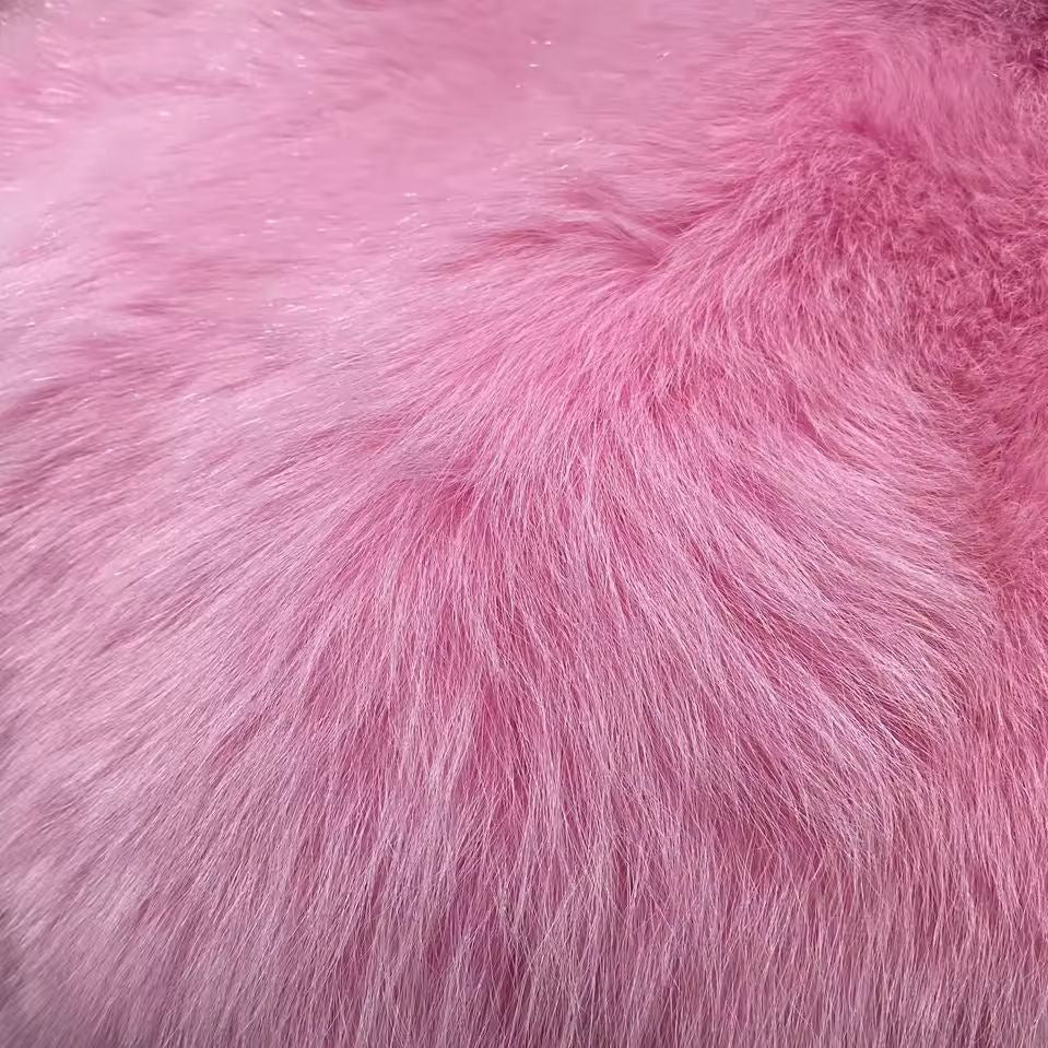 Womens Imitation Fur Jacket Short Warm V-Neck Faux Fur Coat