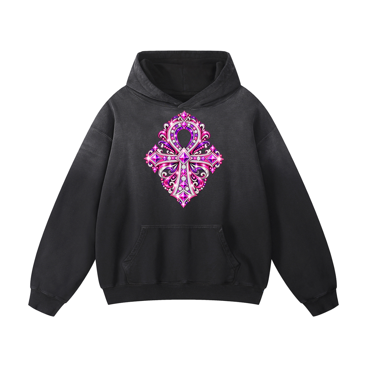 Beauty Slayer Sunfade Oversized Hoodie
