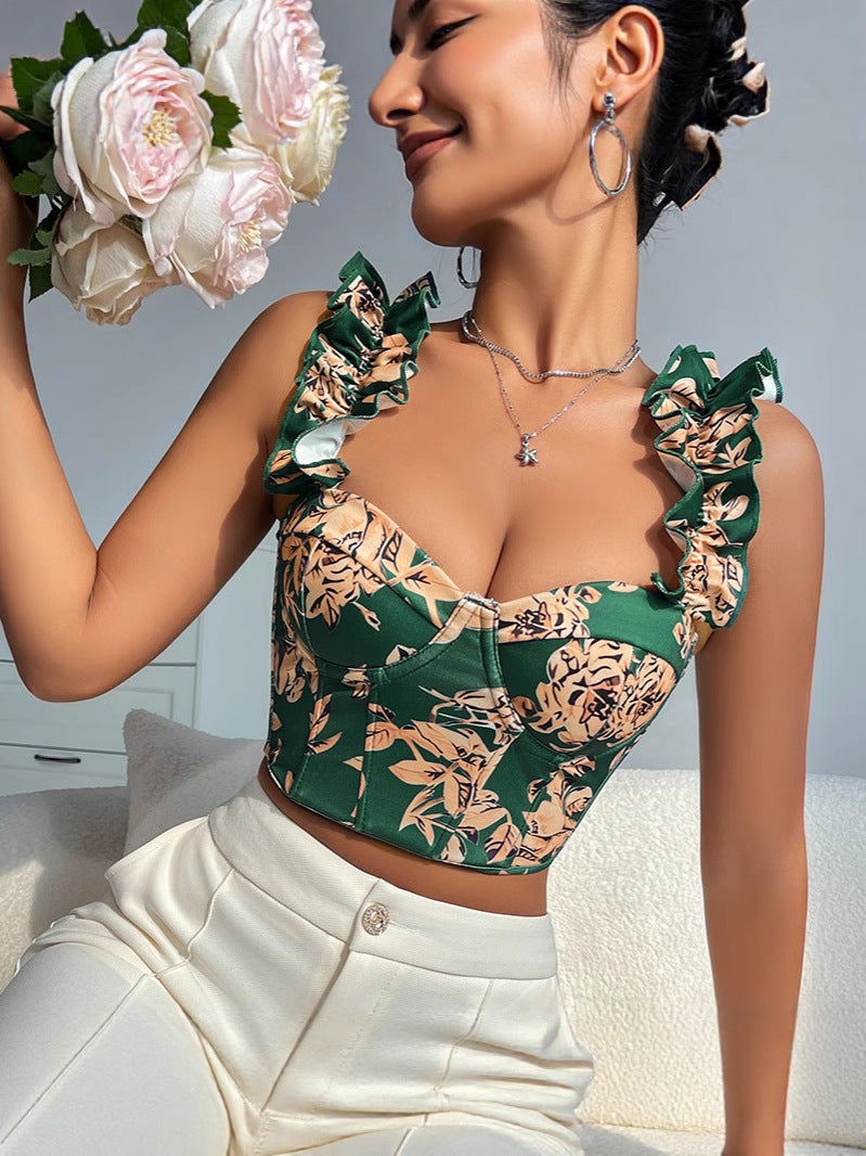 Sweet and Fitted Corset Top