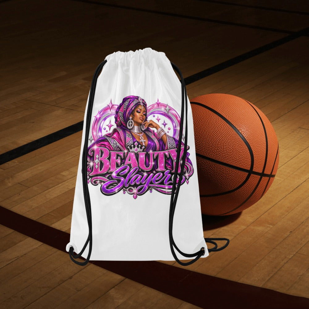 Beauty Slayer Signature Drawstring Bag