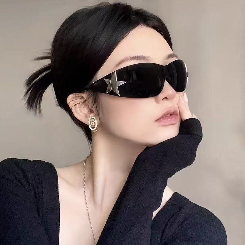 Frameless Five-Corner Star Sunglasses
