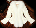 Mid-length fur coat