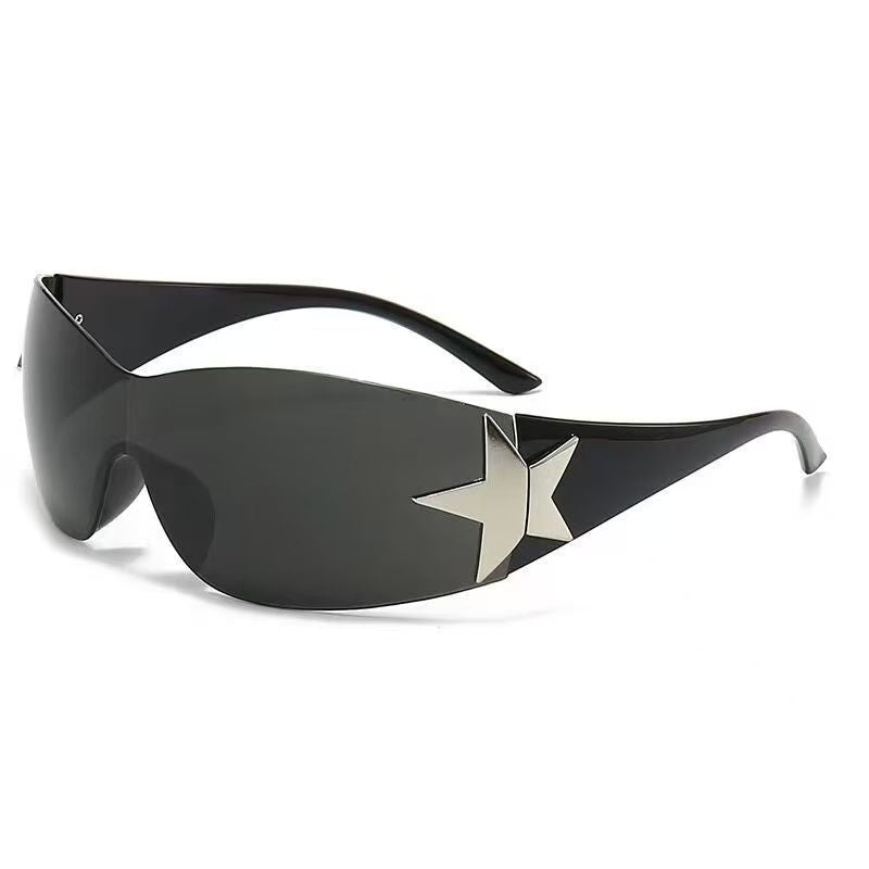 Frameless Five-Corner Star Sunglasses