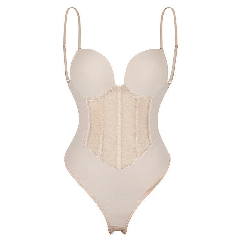 Womens Shapewear Bodysuit Tummy Control Corset