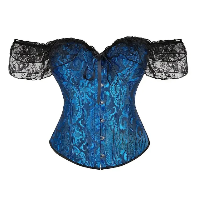 Fishbone Corset Bustier Tummy Control Shapewear Lace Underbust Corset